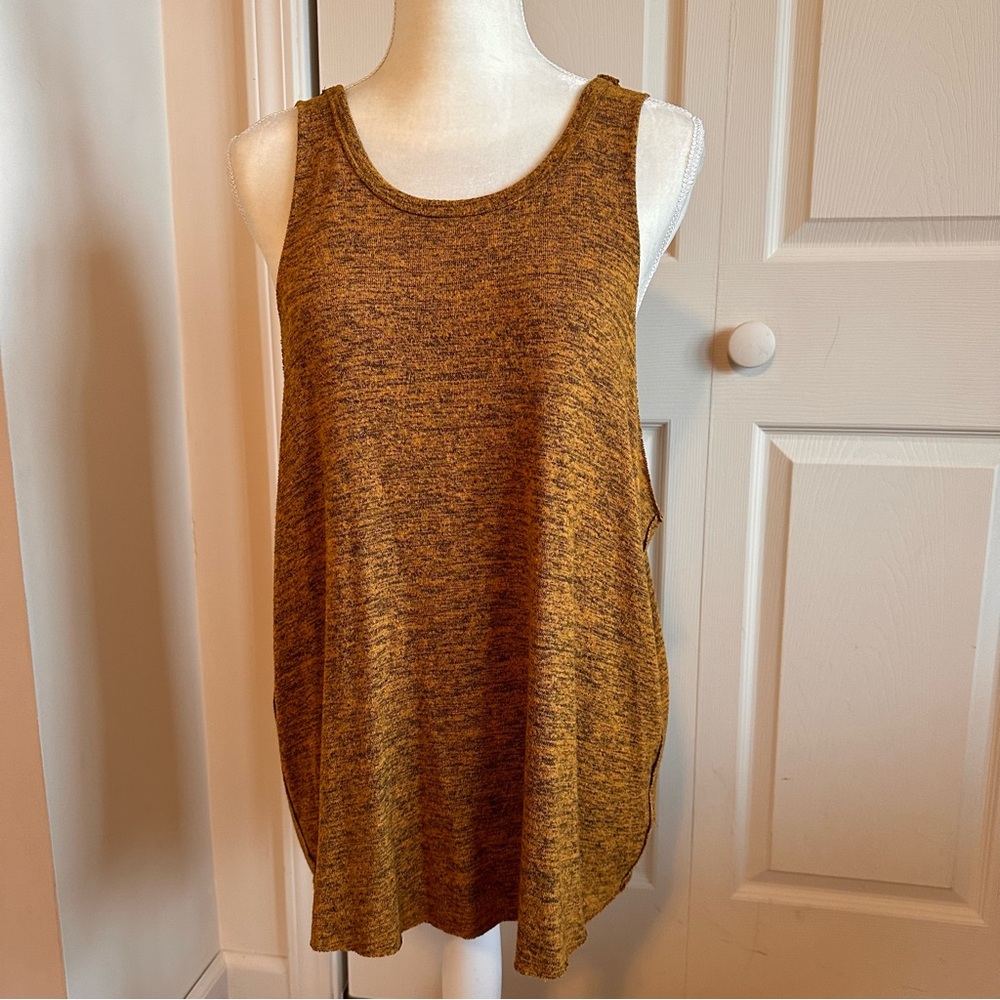 We the Free Tank Top Orange Heather Size Large